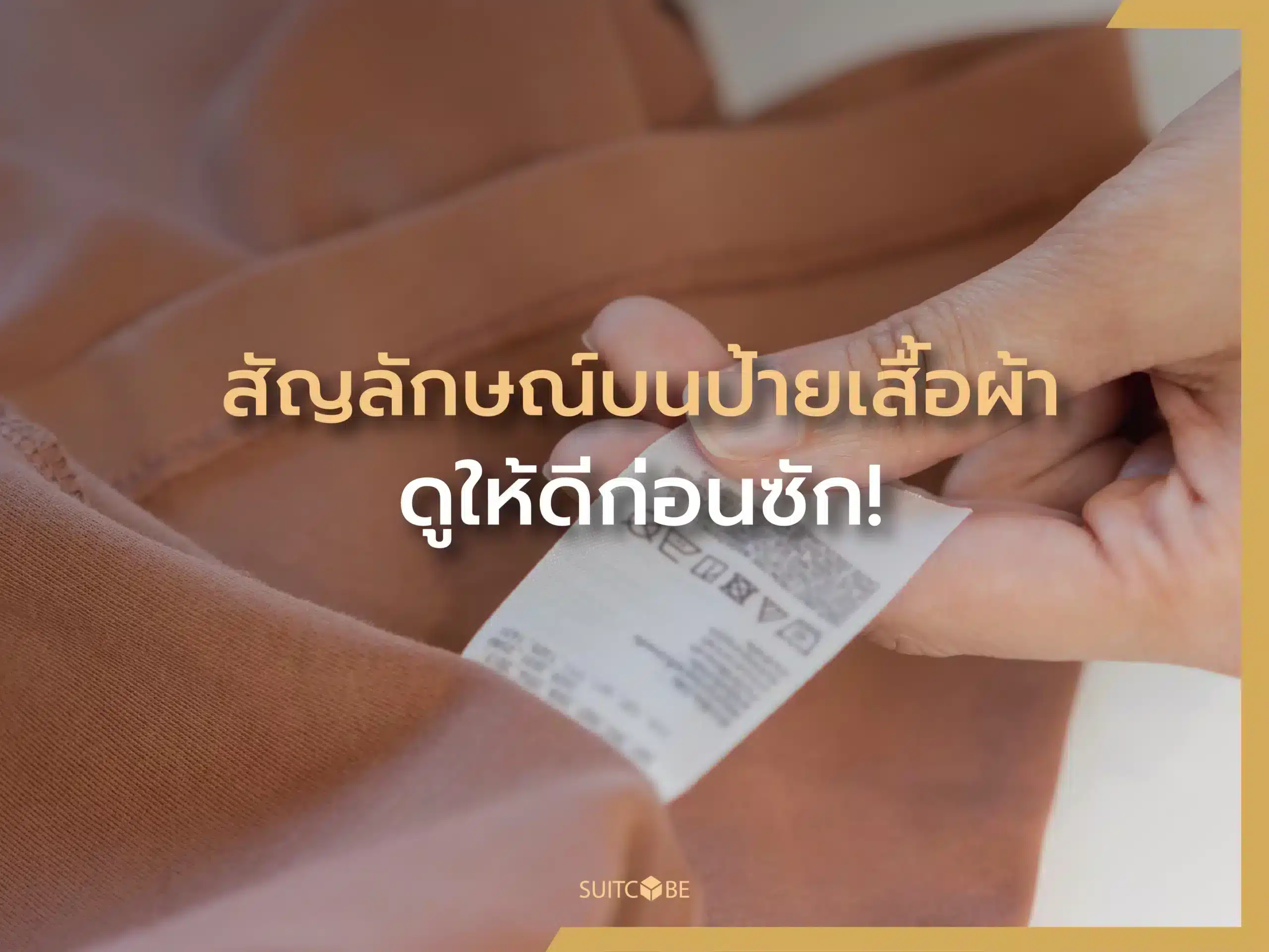 สัญลักษณ์บนป้ายเสื้อผ้า ดูให้ดีก่อนซัก! | SUITCUBE สัญลักษณ์บนป้ายเสื้อผ้า ดูให้ดีก่อนซัก! | Suitcube