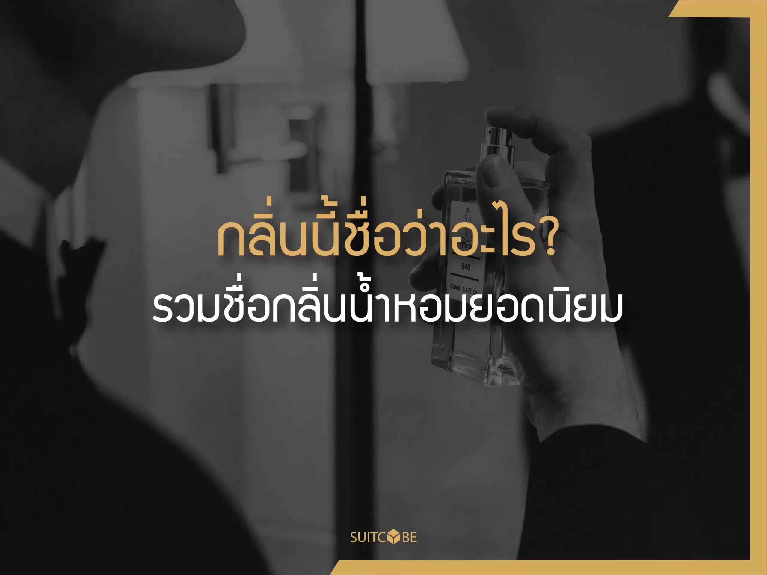 กลิ่นนี้ชื่อว่าอะไร? รวมชื่อกลิ่นน้ำหอมยอดนิยม พร้อมคำอธิบายเข้าใจง่าย