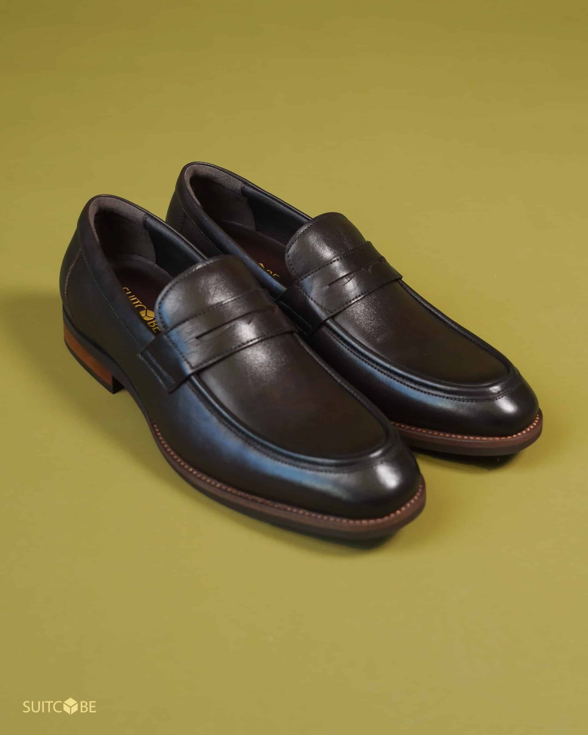รองเท้าหนังสีน้ำตาล Penny Loafer FW-ZD2202-H1-CF