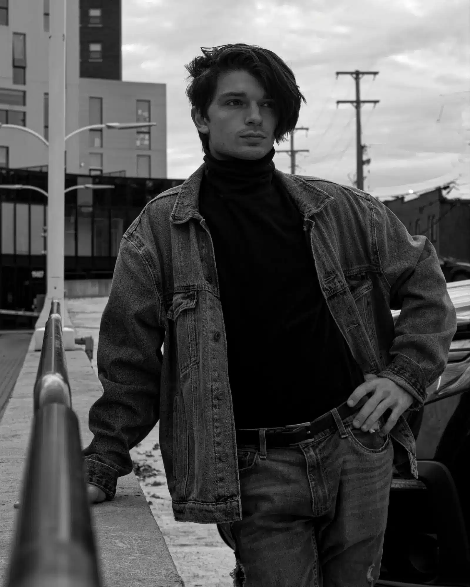 vintage denim jacket style